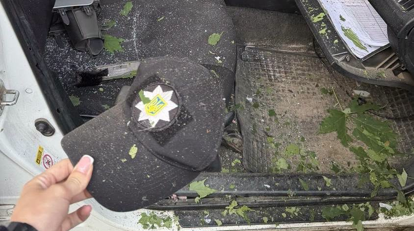 У Краматорську FPV-дрон ударив по екіпажу патрульних, поліцейський зазнав поранення