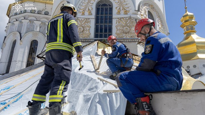 Зеленський повідомив про завершення консервації Успенського собору Києво-Печерської лаври