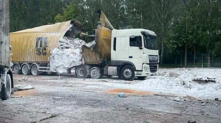 На Чернігівщині внаслідок атак дронів пошкоджено підприємства, зерносушильний комплекс і АЗС