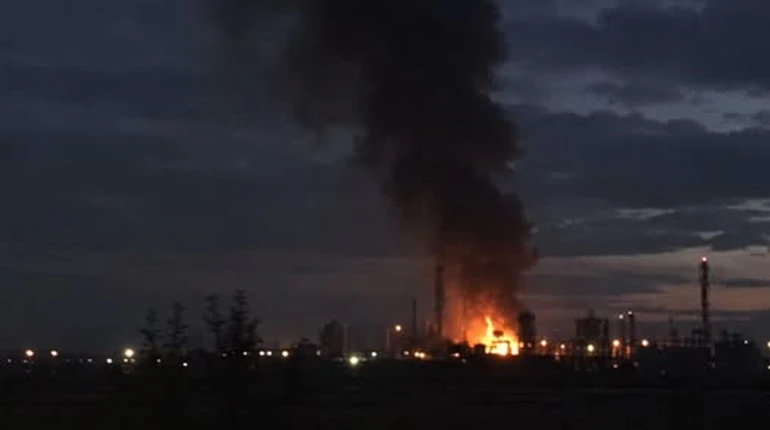 В Полтавской области дроны атаковали газодобывающий объект «Нафтогаза», предприятие остановили