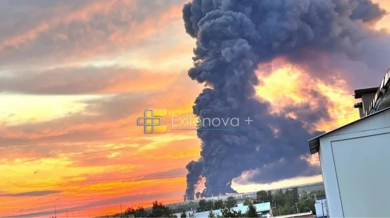 У Самарській області після удару дронів загорівся логістичний хаб Ozon